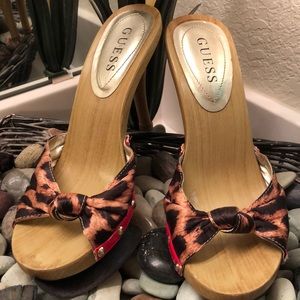 Guess slip on heels